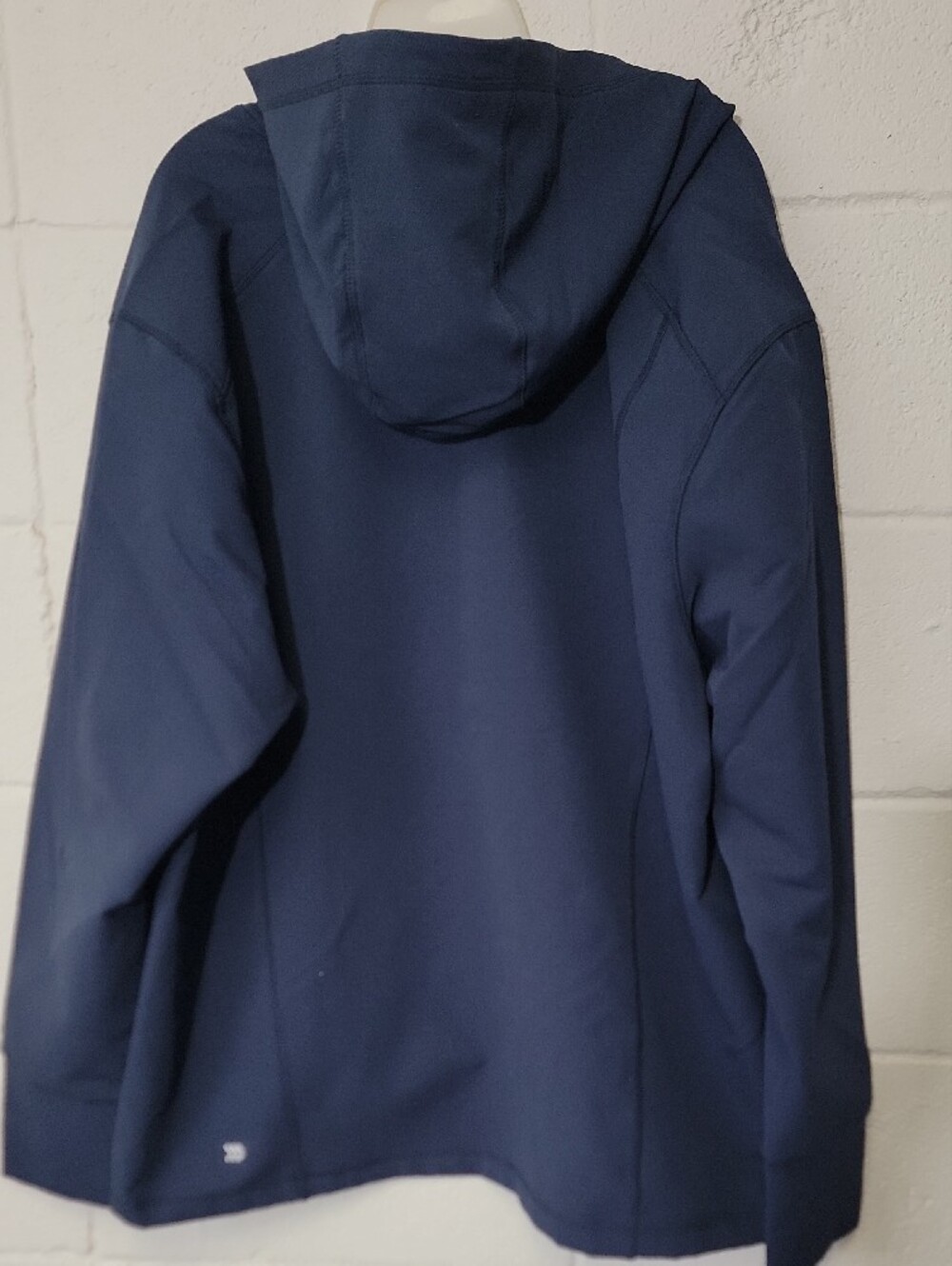 all in motion Navy Hooded Performance Jacket - Picture 3 of 4